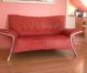 ECHTES LEDER SOFA 2-ER SIZTZ